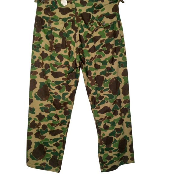 Vintage Ranger Hunting Outfit Duck Camo Pants And Shirt Men L Camouflage Hunt - Picture 2 of 16